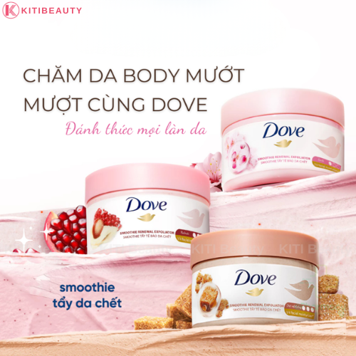 Smoothie Tẩy Da Chết Dove 298g